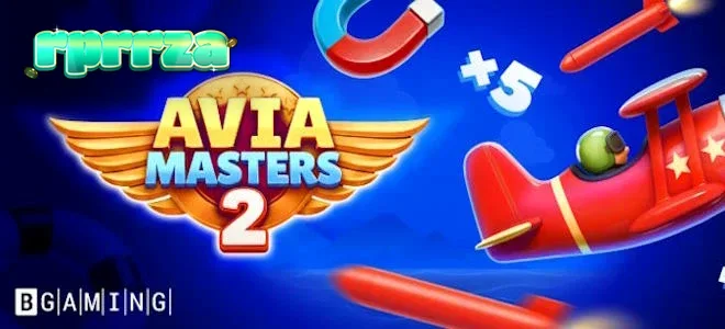 Tampilan visual kokpit pesawat dalam game Aviamasters 2